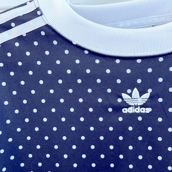 Adidas Polka Dot Fleece Dress - Picture 6 of 6